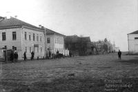 Троицкий проспект у Оперного дома. Фото Я.И. Лейцингера, конец 1890-х гг.