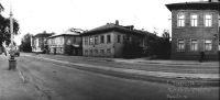 Четная сторона пр. П.Виноградова между улицами Правды и Серафимовича в 1970-х г. Дома №10 и №12.