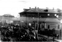 Нечетная сторона пр. П.Виноградова между ул. Володарского и Поморская 1 мая 1925 г. Дома №21 и 23