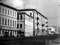 Четная сторона пр. П.Виноградова между ул. К.Либкнехта и Поморская в 1970-х гг. Дома №58 и 56