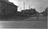 Перекресток пр. П.Виноградова и улицы Гагарина в 1960-х г