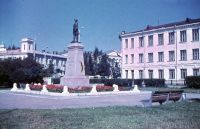 Памятник Петру I. Лето 1985 года