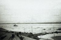 Наводнение на Северной Двине: вид с крыши школы №19
