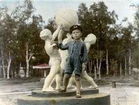 Детский парк Садтюз. 1953 год.