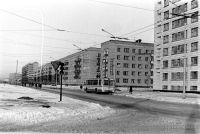 Троллейбус на ул. Тимме. 1975 год