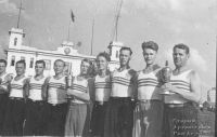 Работники СМП-победители соревнования. Сентябрь 1951 год