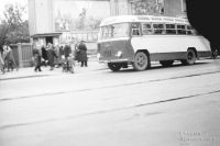 Автобус на Павлиновке. Конец 50-х-начало 60-х