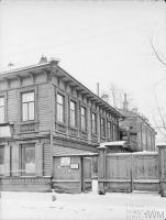 Здание на углу Троицкого и Поморской. 1919 год