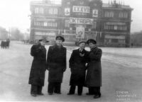 Площадь Профсоюзов. Октябрь 1954 год