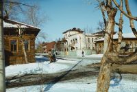 Перекрёсток улиц Серафимовича и Чумбарова-Лучинского. 1985 год
