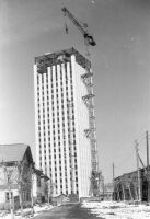 Строительство здания проектных организаций. 1 мая 1976 года