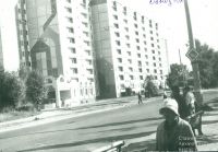 Перекресток Обводного Канала и улицы Гайдара. 28 сентября 1991 г.