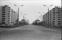Улица Энгельса в сторону Обводного канала. 1979-80 года
