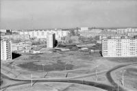 Вид с дома Энгельса, 104 в сторону ул. Логинова. Июнь, 1978 года