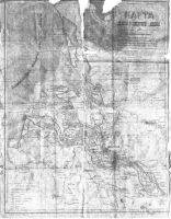 Карта дельты р. Северной Двины. 1932 год