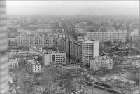 Перспектива пр. Ломоносова со здания проектных организаций. 1989 год