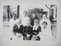 Маймакса, поселок л/з 26, 1960-х гг. или начало 1970-х гг. Возле магазина где находится сейчас д.2 по улице Родионова.