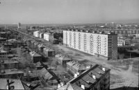 Вид на ул. Выучейского с дома Энгельса, 104. Июнь 1978 г.