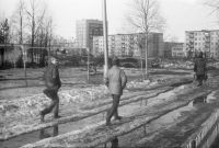 Двор дома Ленинградский, 273, к.1 