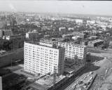 Вид со здания проектных организаций в сторону школы №3. Август 1976 года