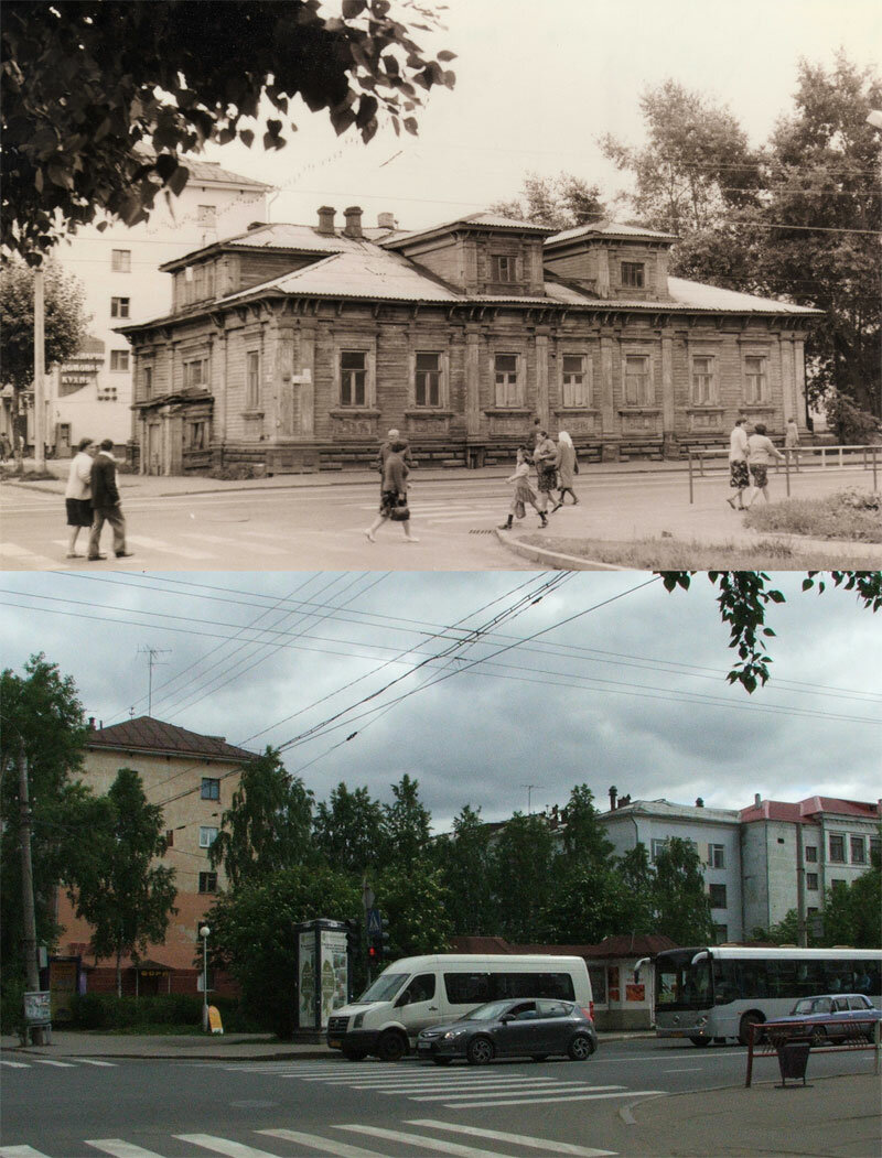 Старый Архангельск - ул. Гайдара-пр. Троицкий