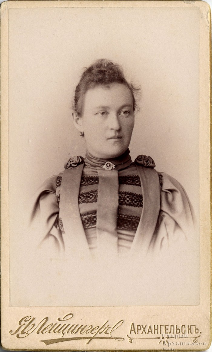 Портрет неизвестной. 1890-е г.