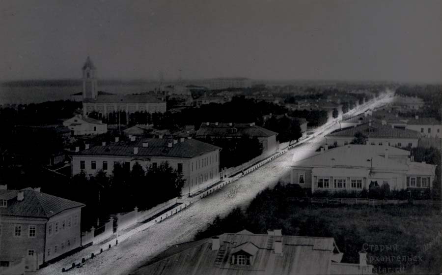 Освещение городских улиц в начале 20 века