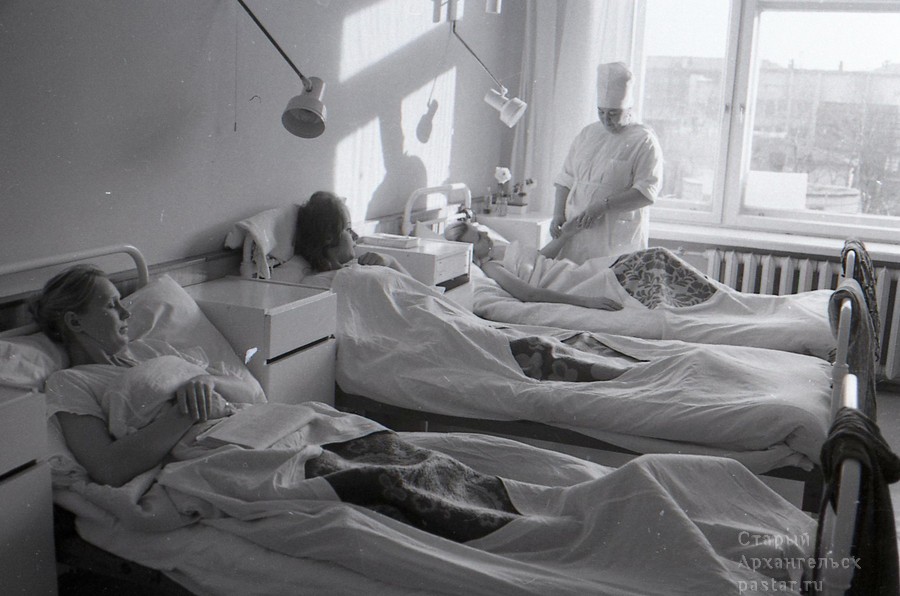 Новый корпус больницы Семашко. Ноябрь 1976 года