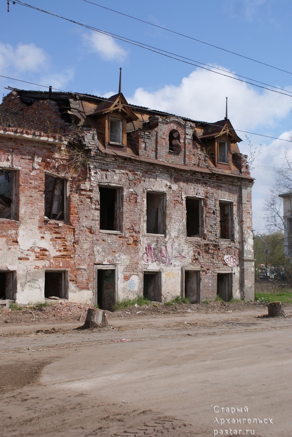 Дом Плотникова Ивановой до сноса. 2008 год