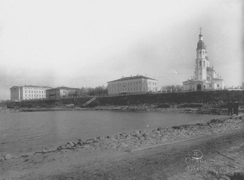 Успенская гавань (вид с южного мола) 1911 г.