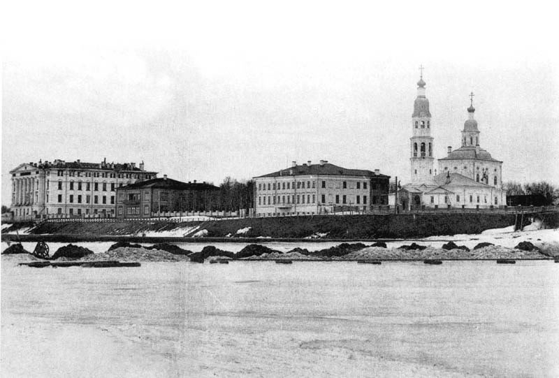 Отсыпка южного мола Успенской гавани (1909 г.)