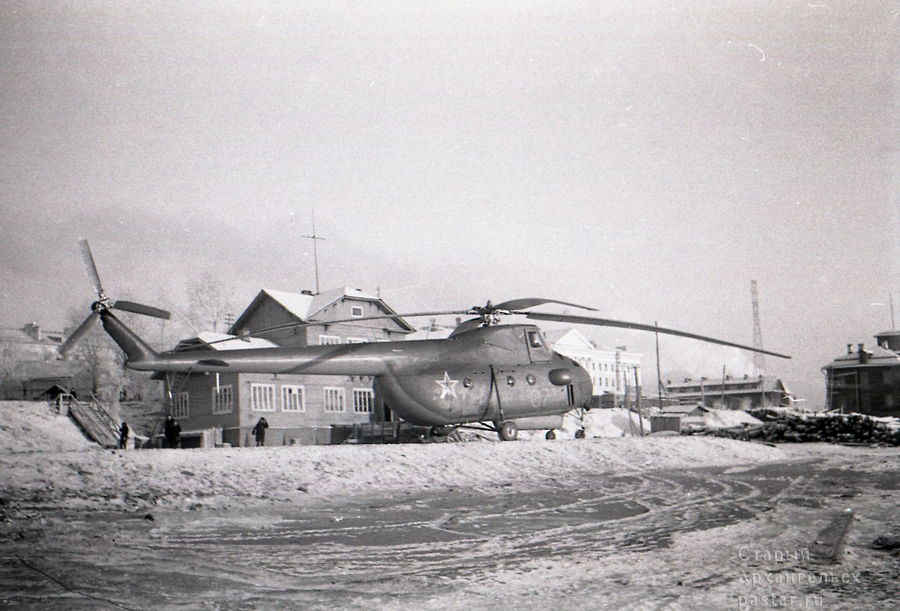 Вертолетная площадка на Набережной