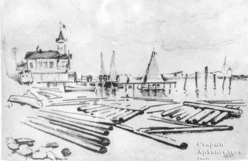 ОСВОД (гавань яхтклуба) VI 1934. В. Преображенский