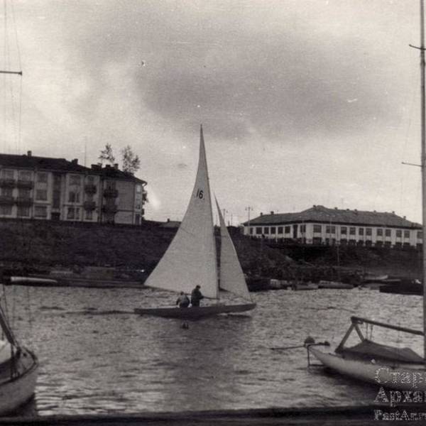 Яхт-клуб. Гавань. 1962 год.