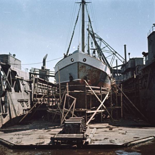 Плавдок в Красной Кузнице