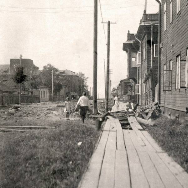 Улица Гайдара. Начало 30-х годов.