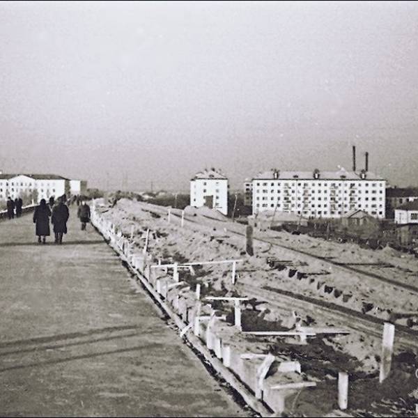 Пешеходный переход по мосту