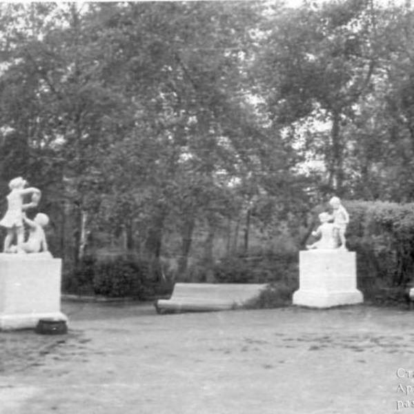 Петровский парк. 1951 год