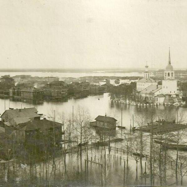 Ледоход 7 мая 1927 года