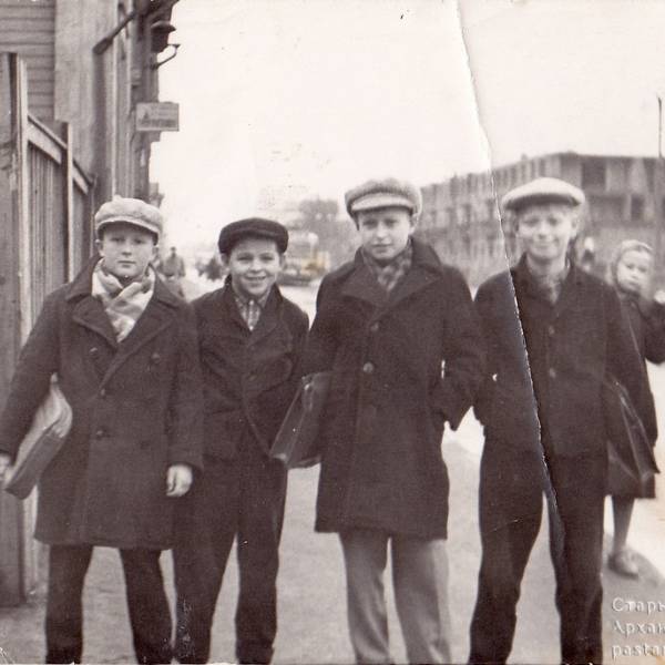 На Павлиновке. 1961 год