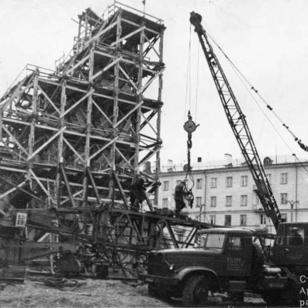 Строительство Монумента северянам, павшим в Великой Отечественной войне 1941-1945 гг.