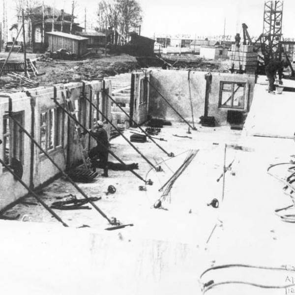 Строительство дома Ленинградский, 267