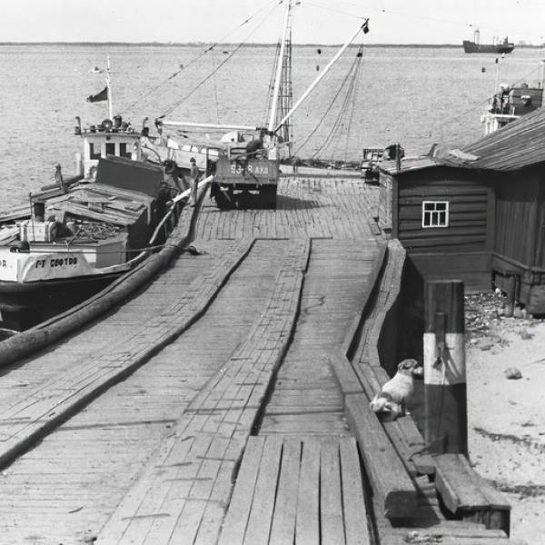 Причал в районе ул. Шубина.