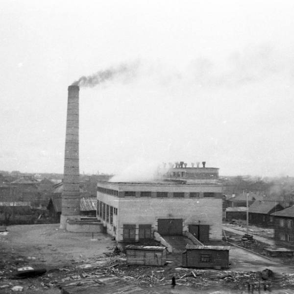 Кочегарка в Соломбале. Начало 1970-х годов.