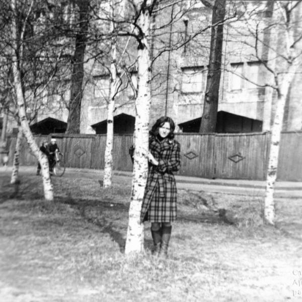 Строительство библиотеки им. Добролюбова. Весна, 1978 год