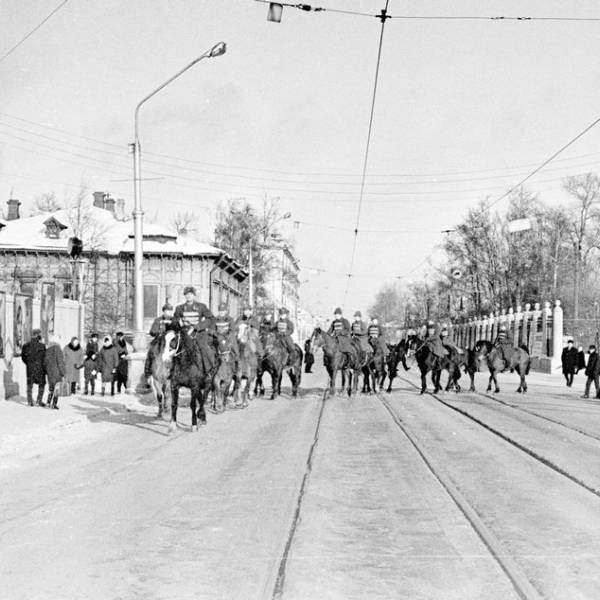 Перекресток пр. П. Виноградова и ул. Логинова. Конец 1960-х годов