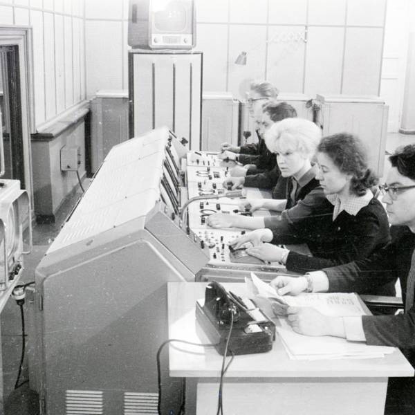 Работники Архангельского радио и телевидения